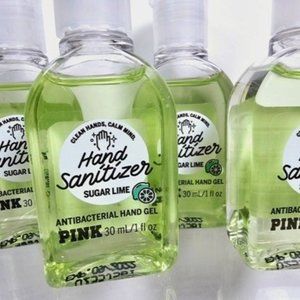 5 SUGAR LIME Victoria's Secret Antibacterial Hand Gel 1oz each NEW